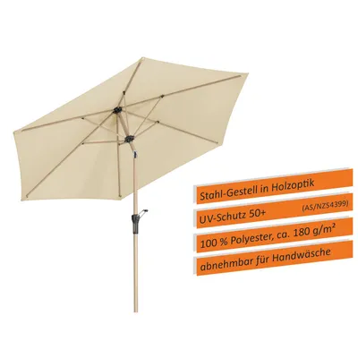 Produktbild von Schneider Sonnenschirm Cordoba natur Ø 270 cm
