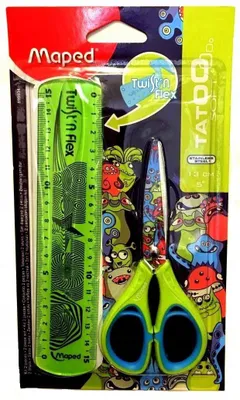 Obrázek produktu pro Maped Školní nůžky nerezové ergonomické 13 cm