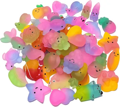 Produktbild von Squishy Spielzeug 30 Stück, bunte weiche Figuren, für Kinder, Partyfüllung