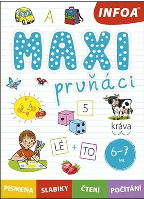Immagine prodotto di Maxi prvňáci 6-7 let (písmena, slabiky, čtení, počítání)
