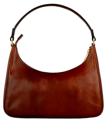 Produktbild von Lederhandtasche - Geldbörse aus Vollnarbenleder für Damen - Umhängetasche