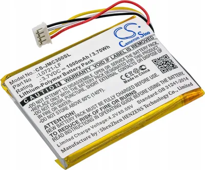 Obrázek produktu pro Baterie pro JBL Clip 3, 1000mAh, Li-Pol