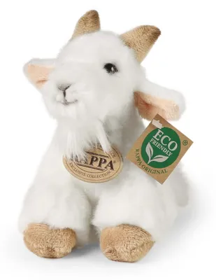 Obrázok produktu pre RAPPA Plyšová sediaca koza 16 cm ECO-FRIENDLY