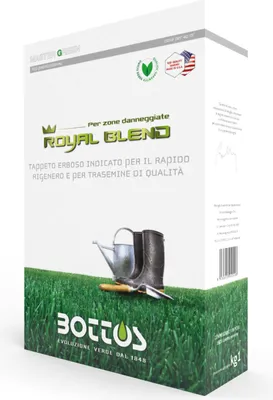Image de Mélange Royal - 1 kg de semences de gazon professionnelles Bottos