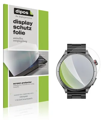 Image de 6x Film de protection d'écran pour Oliimptek 1.53 Pouces Smartwatch protecteur antireflet dipos
