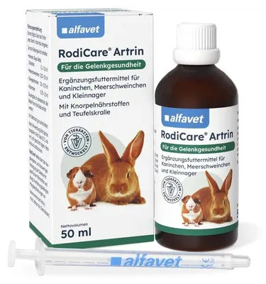 Imagen del producto de Rodicare Artrin, alimento líquido para roedores pequeños, 50 ml