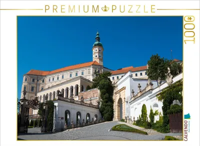 Produktbild von CALVENDO Puzzle Mikulov oder Nikolsburg | 1000 Teile Lege-Größe 64x48cm Foto-Puzzle für glückliche Stunden