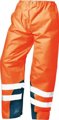 Produktbild von Warnregenbundhose Matula, Gr. L, orange