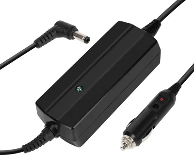 Produktbild von Akyga, Autoladegerät für Laptop Anschluss 5.5 x 2.5 mm, Schwarz