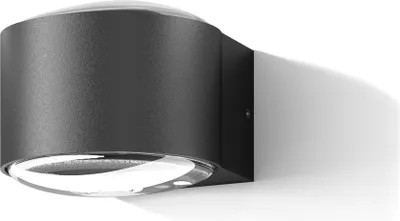 Produktbild von CMD Wandleuchte LB25 Alu anthrazit IP65 m. Lupenglas 1280lm