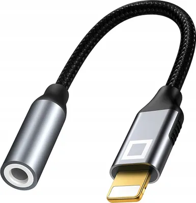 Immagine prodotto di Co2 Adattatore Lightning Mini Jack 3.5Mm Cavo per Iphone 12 13 14