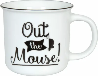 Obrázek produktu pro Könitz Mug DEnglish out the mouse, hrnek na kávu, šálek, šálek na kávu, porcelán, 380 ml, 11 1 971 2644