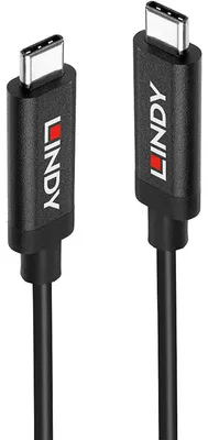 Image de Lindy 43348 câble USB USB 3.2 Gen 2 (3.1 Gen 2) 3 m USB C Noir