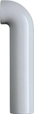 Produktbild von Hausnummer 1 - 165 mm hoch, reinweiß