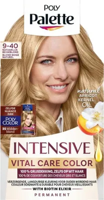 Produktbild von Poly Palette – Haarfarbe – 9-40 Naturbeigeblond – 115 ml - 1 Stück