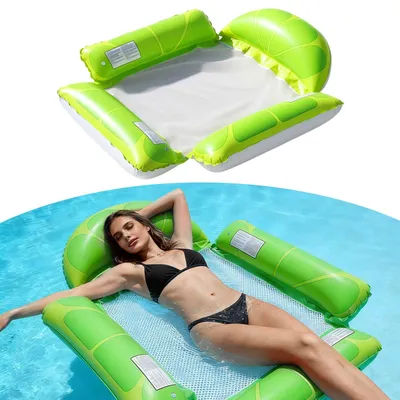 Immagine prodotto di Sedia gonfiabile per piscina per adulti, amaca galleggiante e materasso gonfiabile
