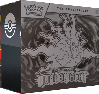 Productafbeelding van Pokémon Mega Evolutie Donkerdorp Top Trainer Box, Duitse versie