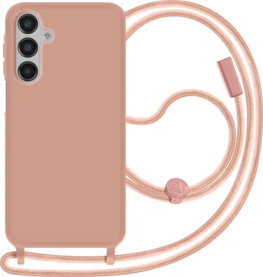 Produktbild von Avizar, Halbsteife Soft Touch Kettenhülle für Samsung Galaxy A16, Champagnerrosa