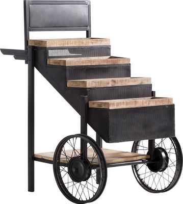Leeds Vintage Marktwagen, Food Kart, Buffet, Servierwagen