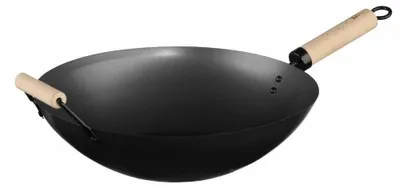 Obrázok produktu pre Panvica Wok Secret de Gourmet Black z nehrdzavejúcej ocele Ø 35 cm