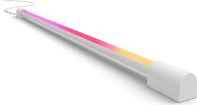 Produktbild von Philips Hue White and Color ambiance Play Gradient Light Tube weiß kompakt, Intelligente Tischleuchte, Bluetooth/Zigbee, Weiß, LED, Metall, Kunststoff, Nicht austauschbare(s) Leuchtmittel