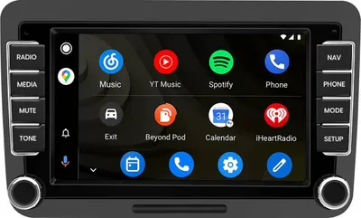 Immagine prodotto di Autoradio Android 7'' 32GB per VW Golf 5 6 Passat B6 B7 CarPlay Android Auto Navi Bluetooth DAB+ telecamera posteriore