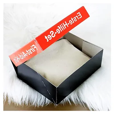 Produktbild von Geschenk-Set Notfallheizung mit Kirschkernkissen und witziger Erste-Hilfe-Box/mit Wunschname