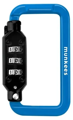 Produktbild von Karabiner mit Zahlenschloss, quadratisch, MB Serie, universell für Schlüssel oder Rucksack
