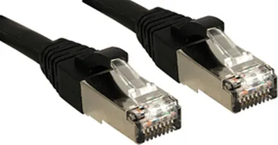 Produktbild von LINDY Patchkabel Cat6 SSTP / S/FTP PIMF schwarz 3.00m