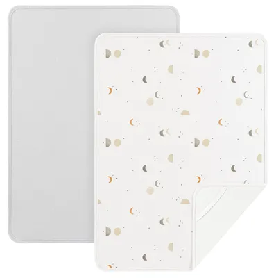 Image de Lot de 2 protections imperméables pour matelas d'enfant, dimensions 75 x 90 cm