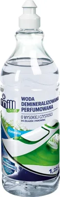 Zdjęcie produktu dla Woda demineralizowana perfumowana Konwalia do żelazek 1,22 l