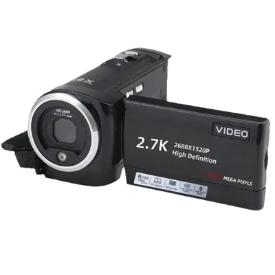 Produktbild von 2.7K Videokamera Camcorder, 56MP Vlogging Kamera mit 16X Digital Zoom Digitalkamera für Anfänger Studenten
