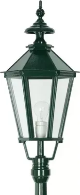 Produktbild von Casa Padrino Barock Gartenlaterne 29 x 29 x H. 166 cm - Verschiedene Farben - Elegante Außenstehleuchte - Nostalgische Außenbeleuchtung
