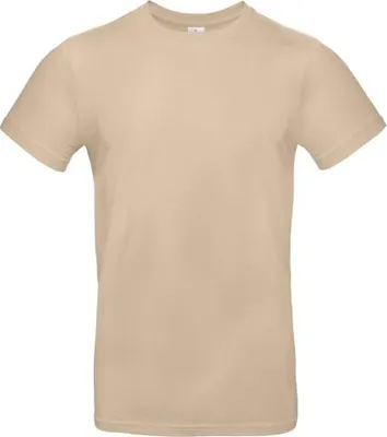 Produktbild von Herren-T-Shirt, Kurzarm - B&C #E190 - sand - Größe L