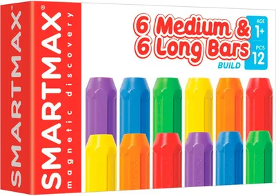 Immagine prodotto di Smart Max 6 barre corte e 6 barre lunghe Giochi IUVI