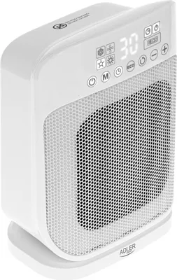 Produktbild von Adler AD7727 Keramik-Heizlüfter mit Fernbedienung, 1500W, ECO-Modus
