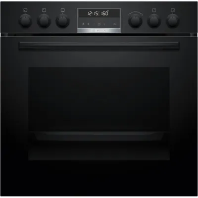 Obrázek produktu pro Bosch Serie 6 HEG578BB3, Střední, Elektrická trouba, 71 l, 71 l, 30 - 275 °C, Hydrolytické + pyrolytické