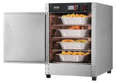 Obrázek produktu pro Ohřívač jídla – Ohřívací skříň – Ohřívač potravin – Skříň na ohřívání jídla – 4patrová – Konstrukce z nerezové oceli (201)