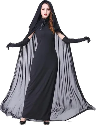 Obrázek produktu pro Halloween kostým dámy duchové duchové nevěsta královna karneval upír šaty XXL