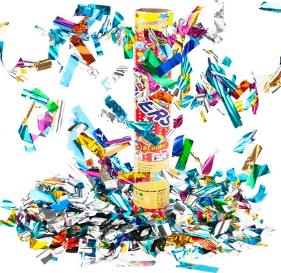 Produktbild von Konfetti Party Tube Shooter Für Silvesterpartys