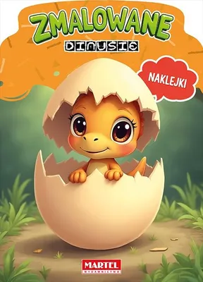 Obrázok produktu pre Maľované dinosaury. Omalovánky s nálepkami