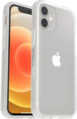 Image de OtterBox React Coque antichoc pour iPhone 12 Mini - Plastique rigide Transparent