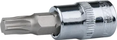 Produktbild von KS Tools 1/4 CHROMEplus Bit-Stecknuss TX, T6