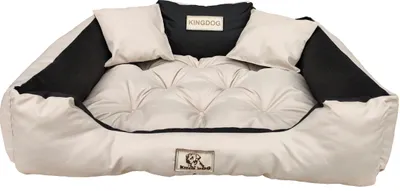 Obrázek produktu pro Pelíšek pro psy KINGDOG 145x115 cm personalizovaný voděodolný béžový