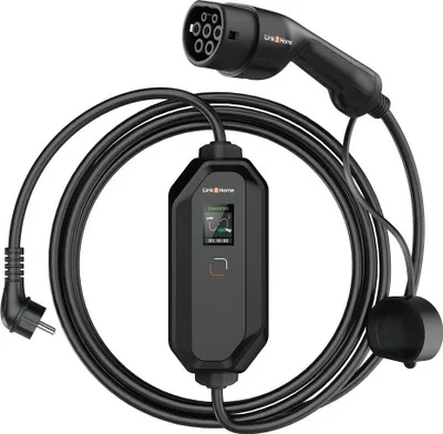 Image de Chargeur de voiture portable 16A/Type2, 3.7KW, câble 7 mètres