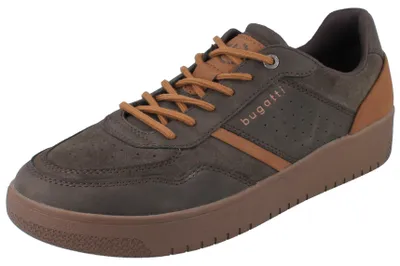 Produktbild von BUGATTI Herren Schnürsneaker dunkelbraun Kunstleder - Größe: 44