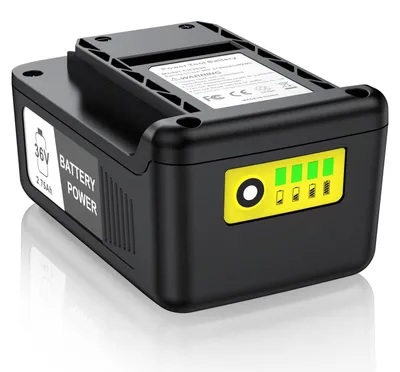 36-V-Akku 2750 mAh, Lithium-Ionen, für Unkrautentferner, Rasenmäher