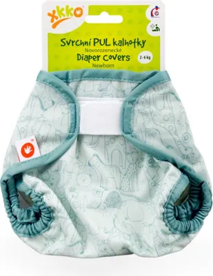 Immagine prodotto di XKKO Mutandine pannolino neonato oversize - Safari verde granito