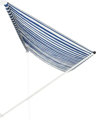 Obrázok produktu pre vidaXL Sťahovacia markíza 400 x 150 cm Modrá a biela