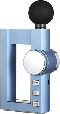 Productafbeelding van Cenocco draagbare, verwarmde massagepistool, blauw